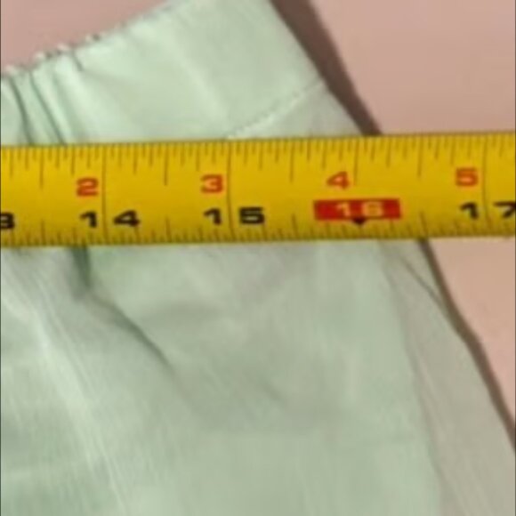 Express Light Green Sheer Overlay Over Maxi Skirt Elastic Waist Slit Medium - Picture 3 of 5